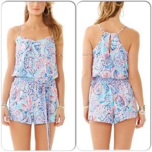 Lilly Shell Me About It Romper